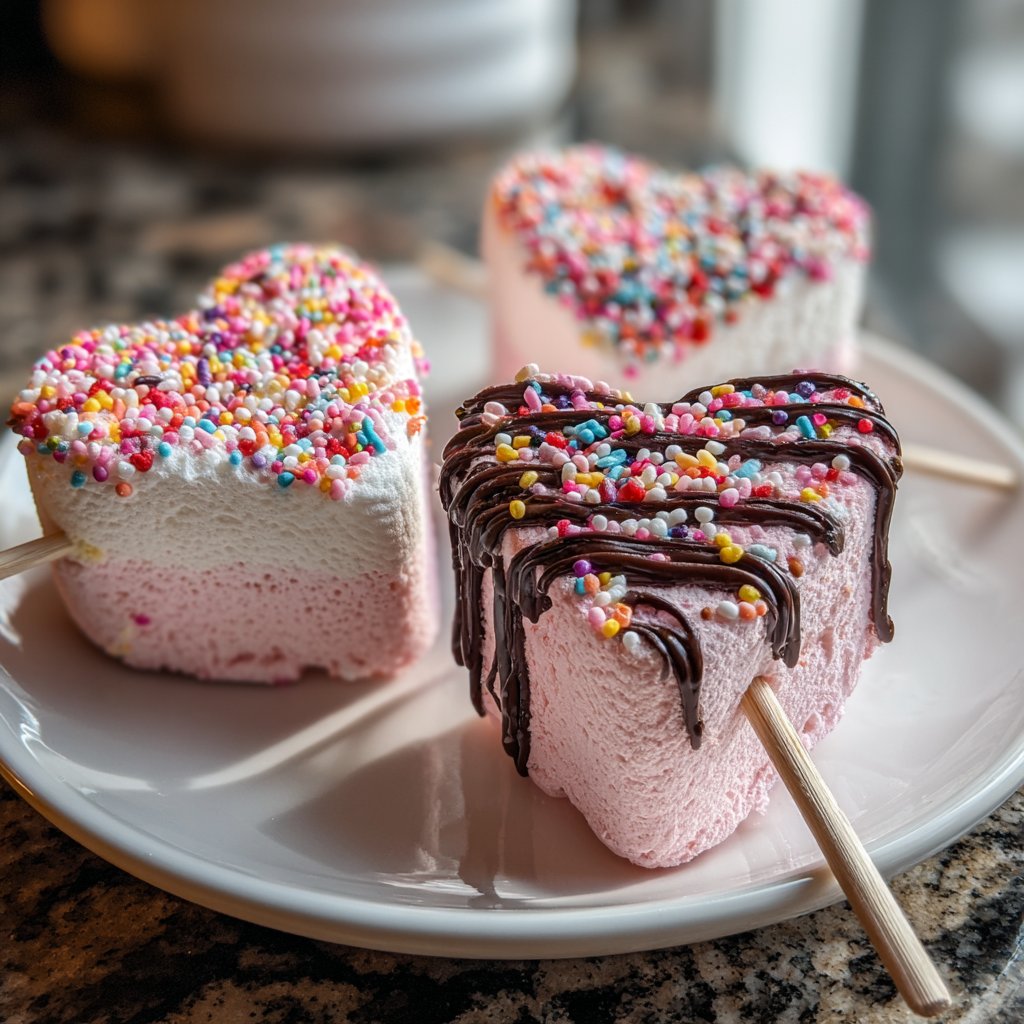 Valentine Marshmallow Pops