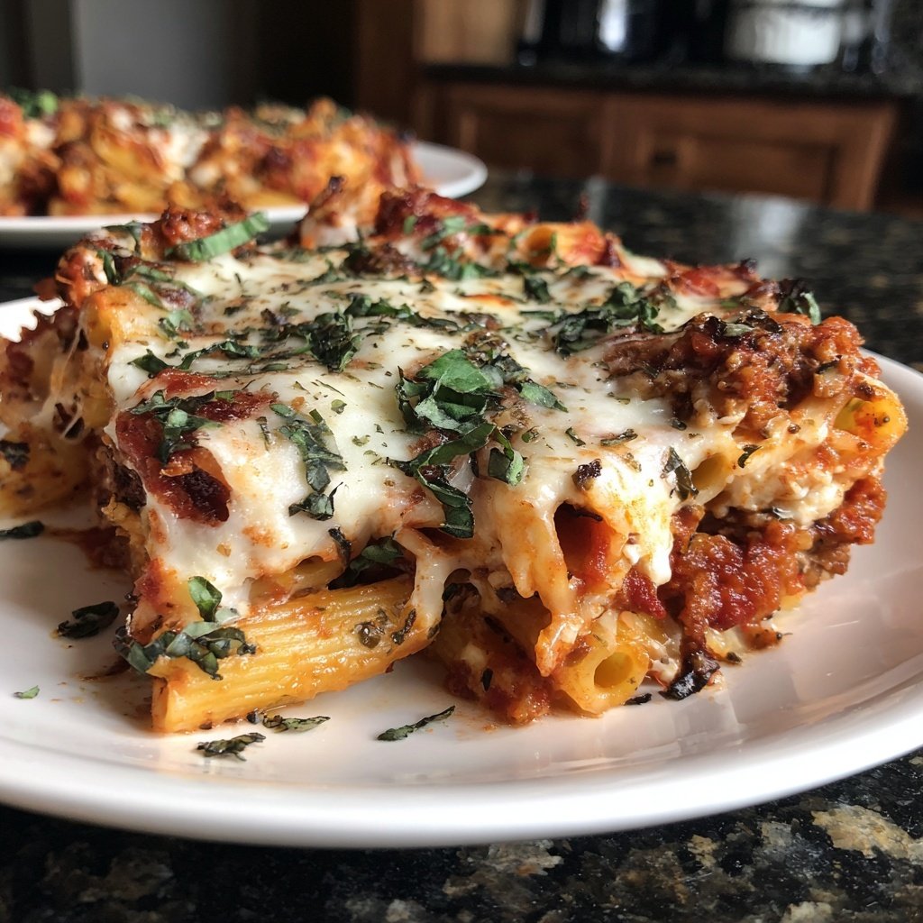 Classic Comfort Food Baked Ziti