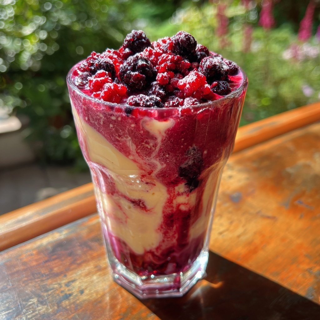 Easy Smoothie With Frozen Berries