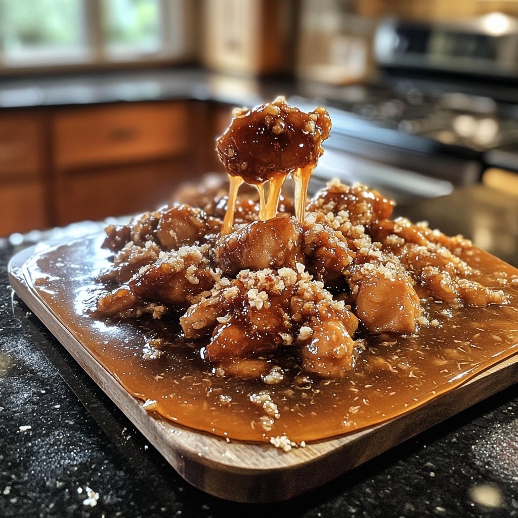 Caramelised Soy Chicken in Garlic Ginger Broth with Rice