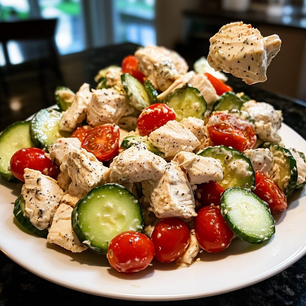 Meal Prep Greek Yogurt Chicken Salad Lunch