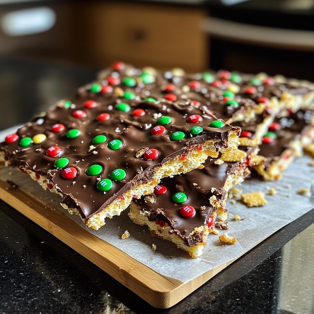 Christmas Crack (Saltine Bark)
