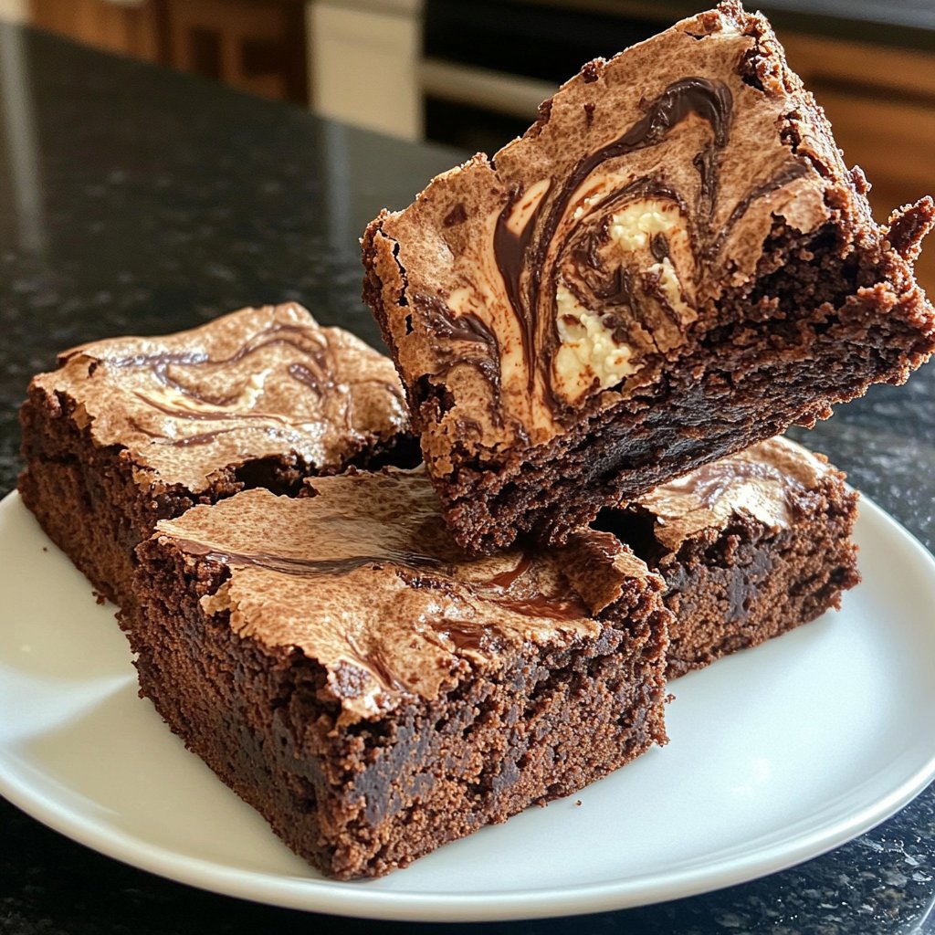 Cottage Cheese Brownies with Espresso