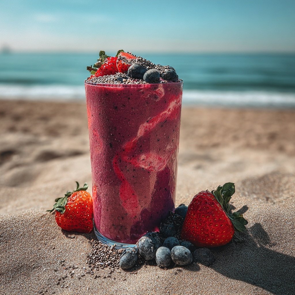 Berry Protein Breakfast Smoothie