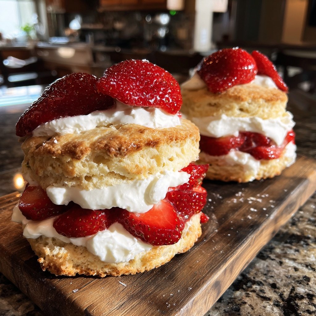 Strawberry Biscuit Shortcake