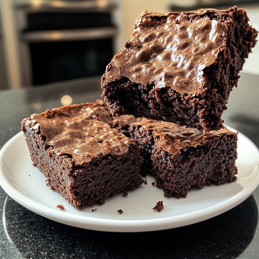 Cottage Cheese Brownies with Cocoa