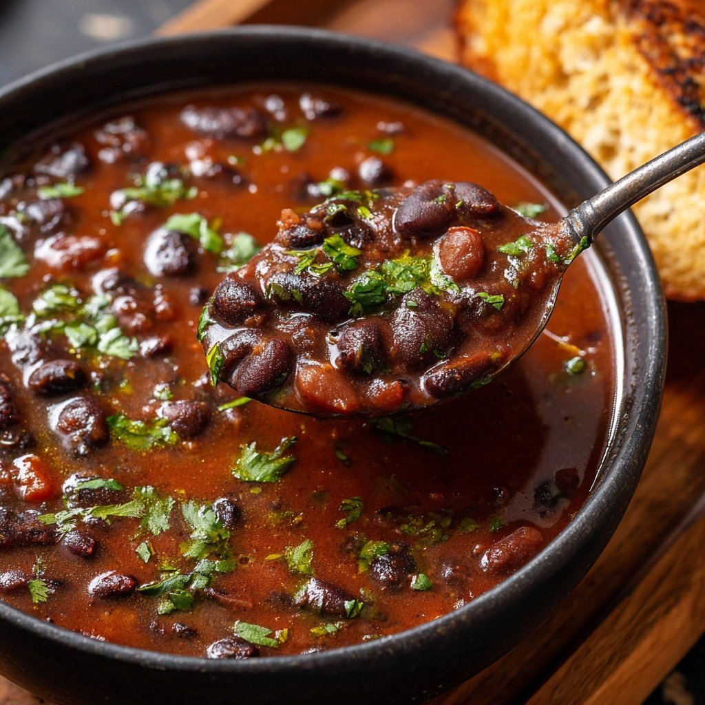 Jamaican Black Bean Soup