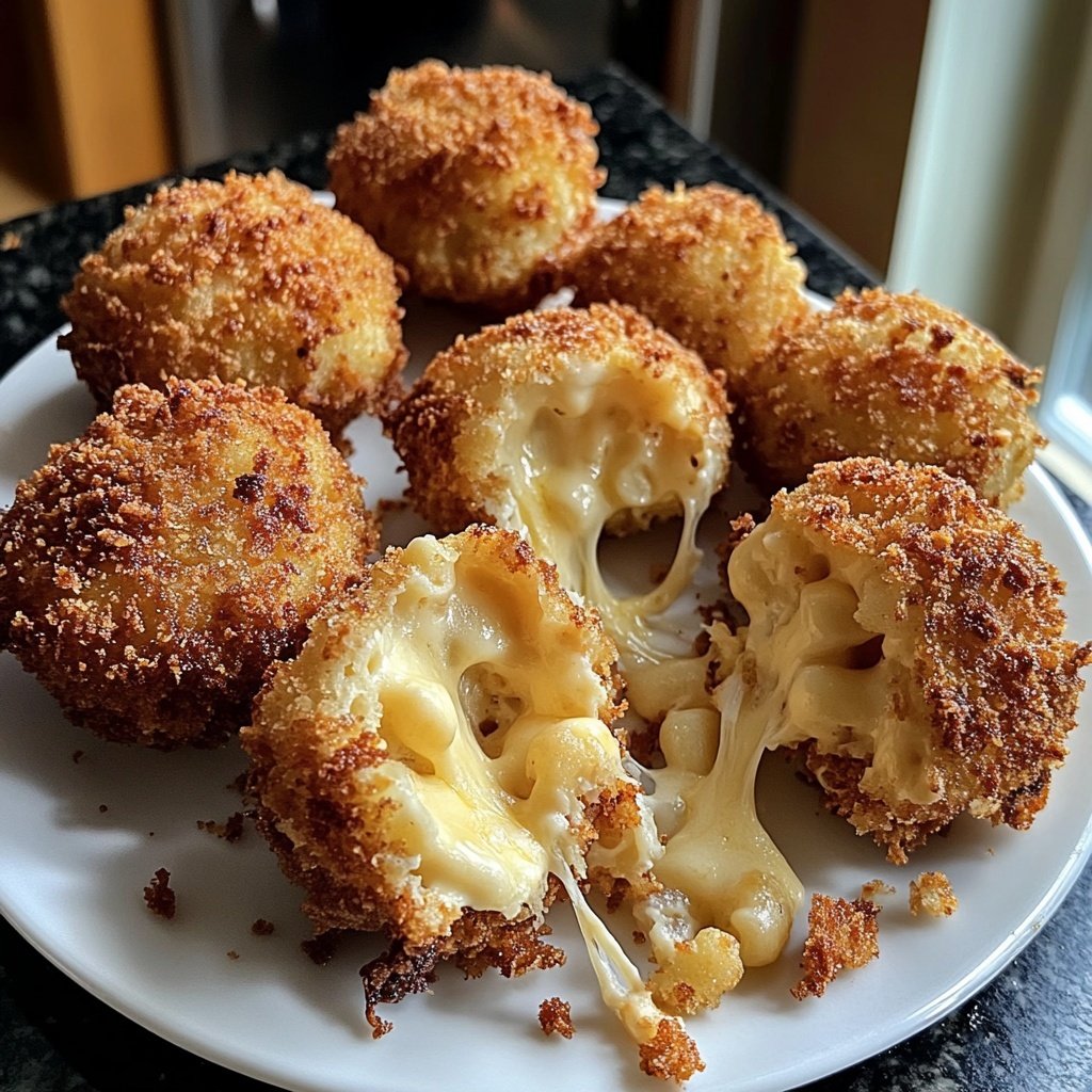 Fried Mac and Cheese Bites