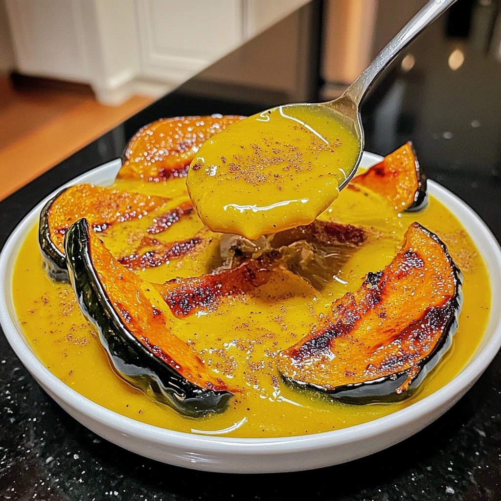 Roasted Acorn Squash Soup
