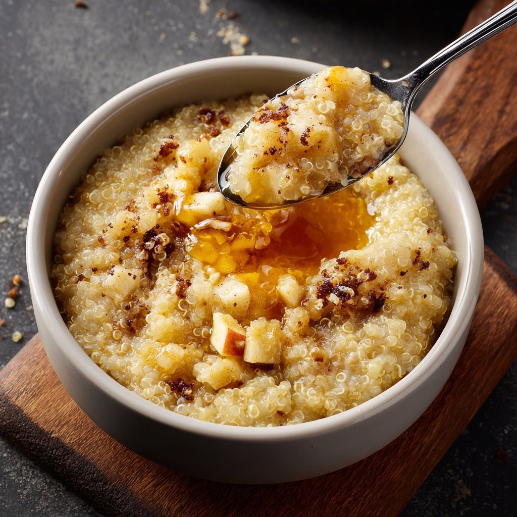 Apple Cinnamon Breakfast Quinoa