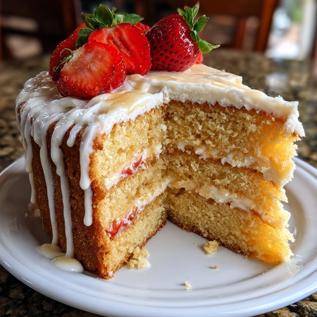 Baking & Desserts Classic Vanilla Butter Cake